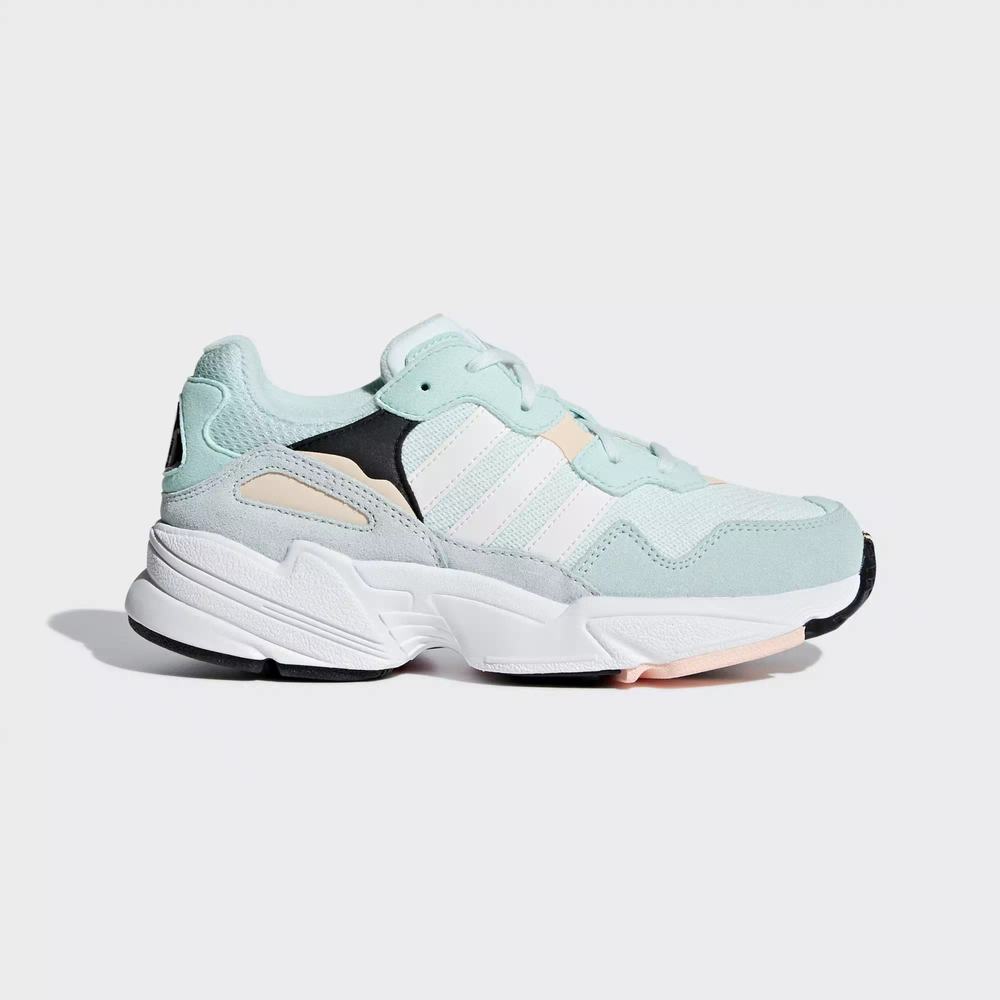 Adidas Yung-96 Tenis Verdes Para Niño (MX-45129)